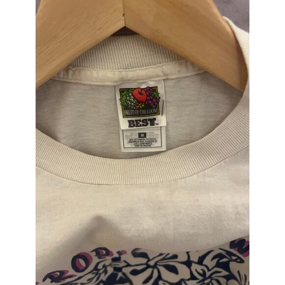 VINTAGE 2000 BL Tropical Twist Gymnastic Invitational T-Shirt size M - Picture 3 of 4
